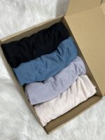 Box foulards crêpe mousseline