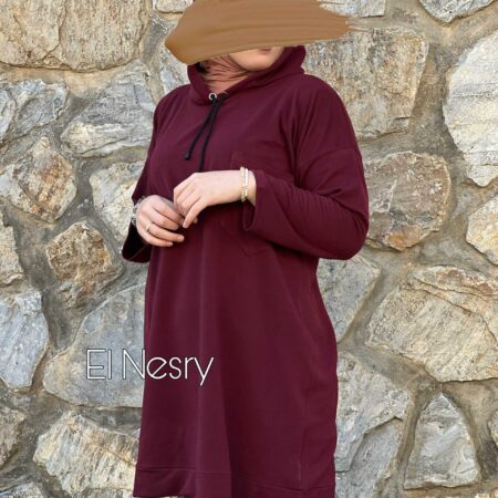 Sweatshirt mi-long