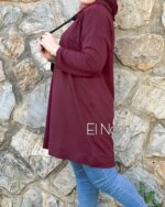 Sweatshirt mi-long