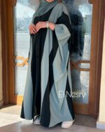 abaya finesse verte