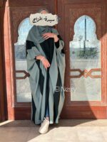 abaya finesse verte