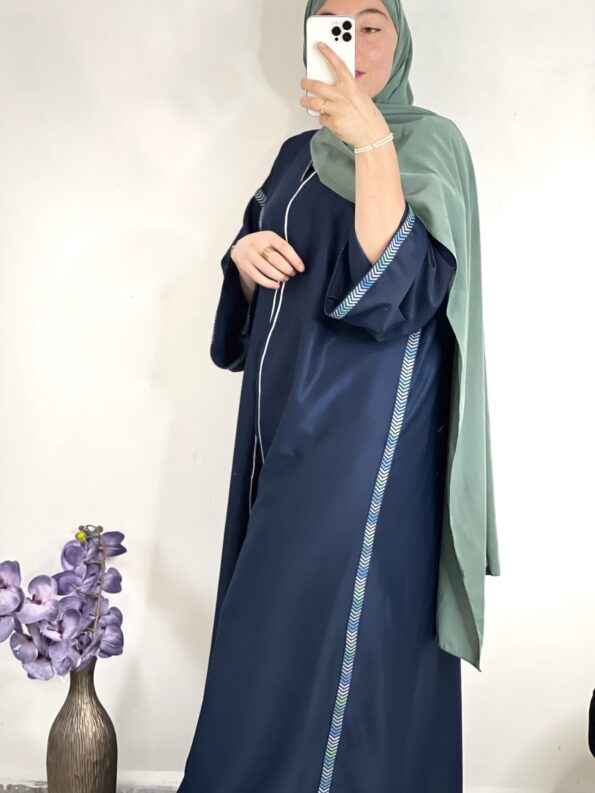 Abaya Mavi dark