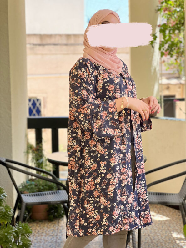 Flower Maxi Kimono