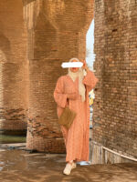 Mosaic Dress -Orange-