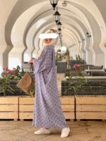 Mosaic Dress -Blue-