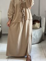 Linen Skirt Set