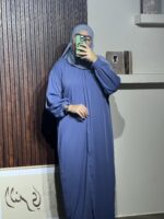 -فستان الزمرد -أزرق