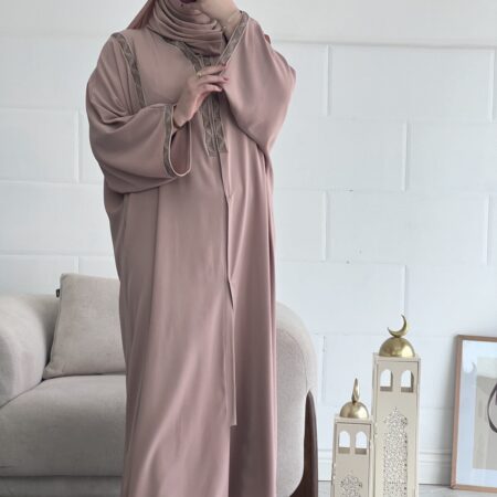 -عباية المنصورة - أزرق