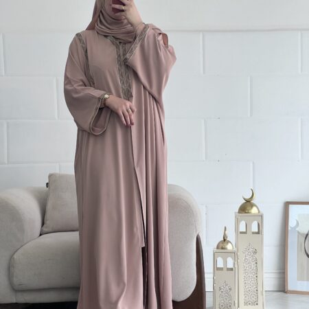 -عباية المنصورة - أزرق