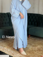 Caftan Abaya -Bleu-