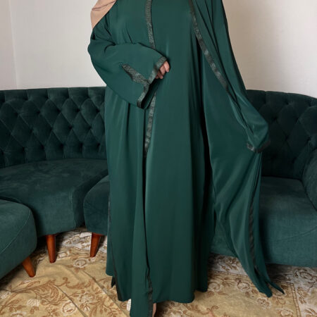 Caftan Abaya -Vert-