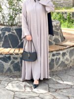 - عباية هبة -رمادي