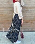 flowers skirt