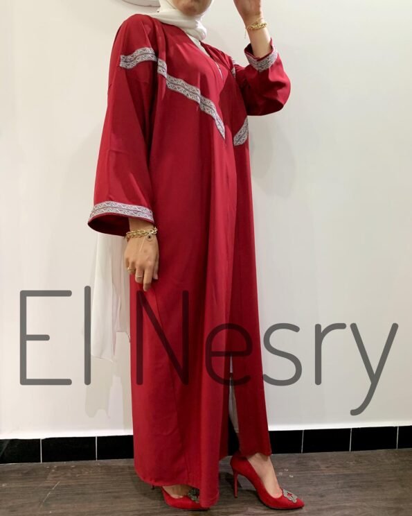 Fashionable lady abaya