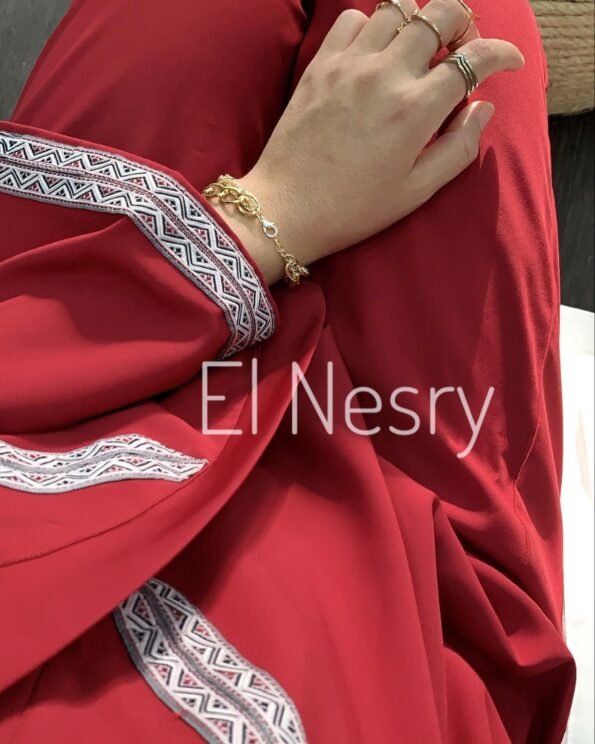 Fashionable lady abaya