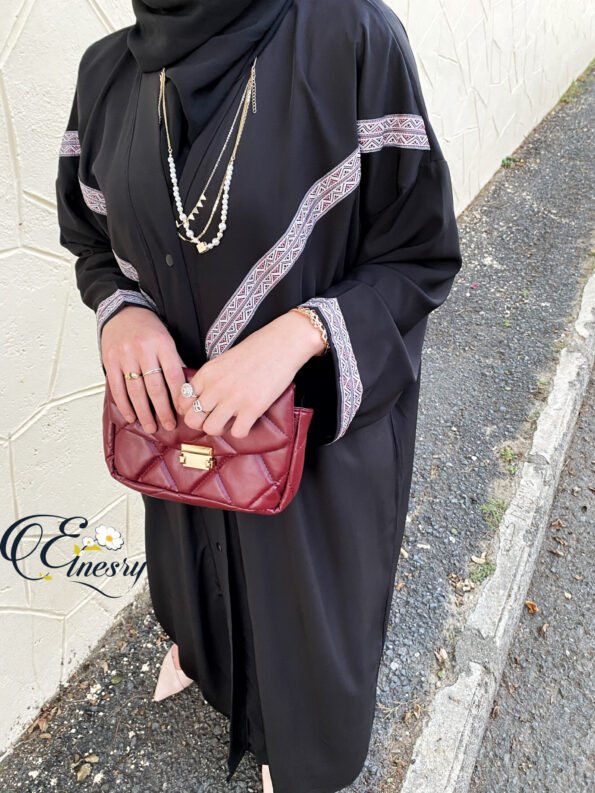 Fashionable lady abaya