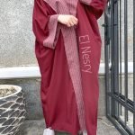 Abaya avec colle