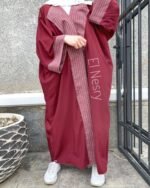 Abaya avec colle