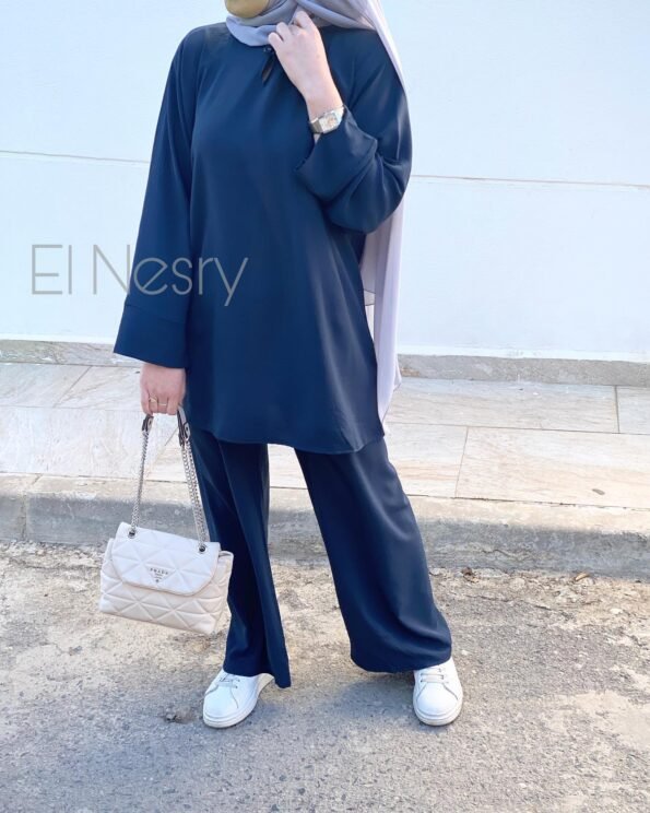 Ensemble comfy-couleur bleu marine-