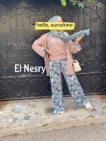 Ensemble en Lin vert - Trois Pièces-