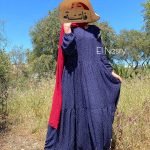 Heidi Dress-Navy Blue-