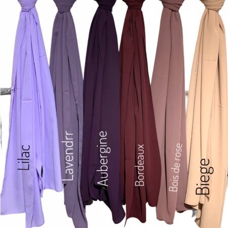 Foulard en crêpe madina