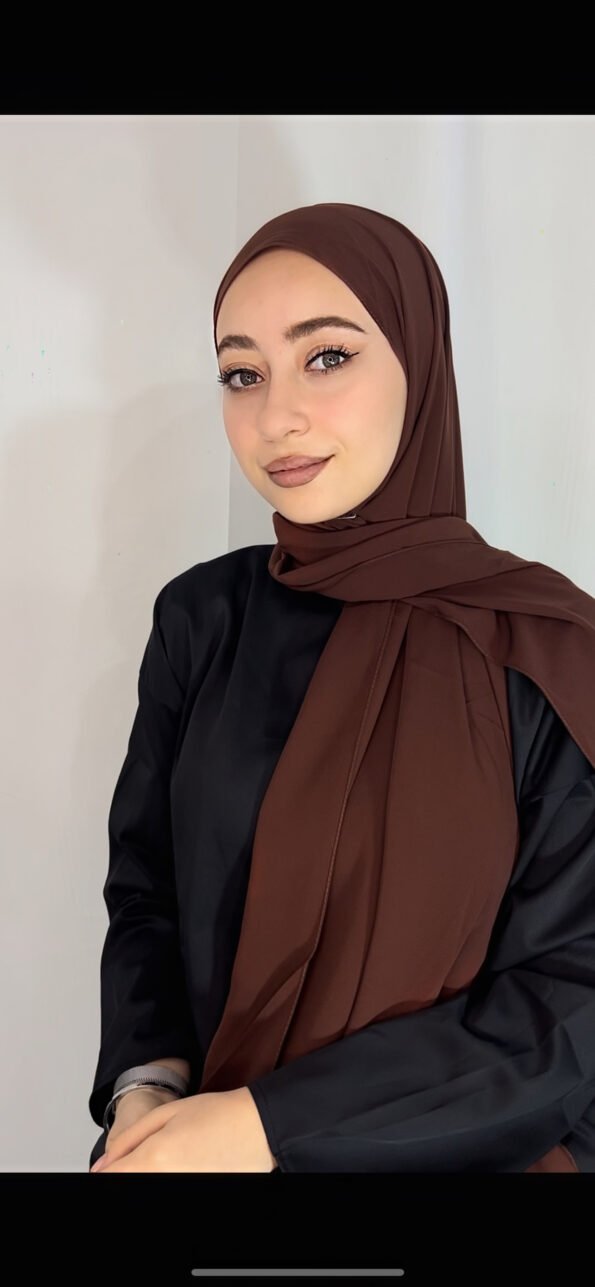 Foulard en crêpe madina