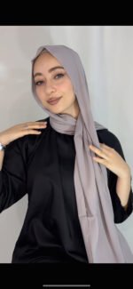 Foulard en crêpe madina