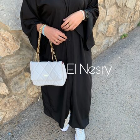 Abaya Khalidj Vibes -Black-
