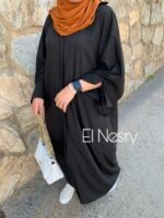 Abaya Khalidj Vibes -Black-
