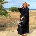 Abaya Details Satin