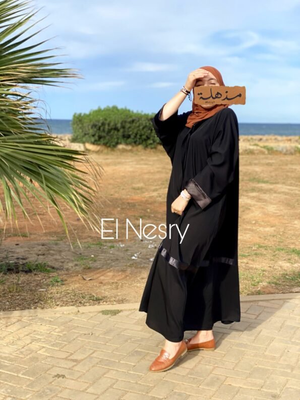 Abaya Details Satin