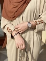 Abaya Boutonné