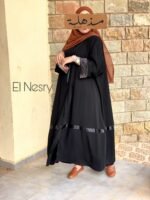 Abaya Details Satin