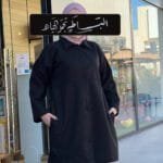 Veste en cachemire noir