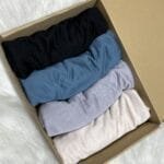 Box foulards crêpe mousseline