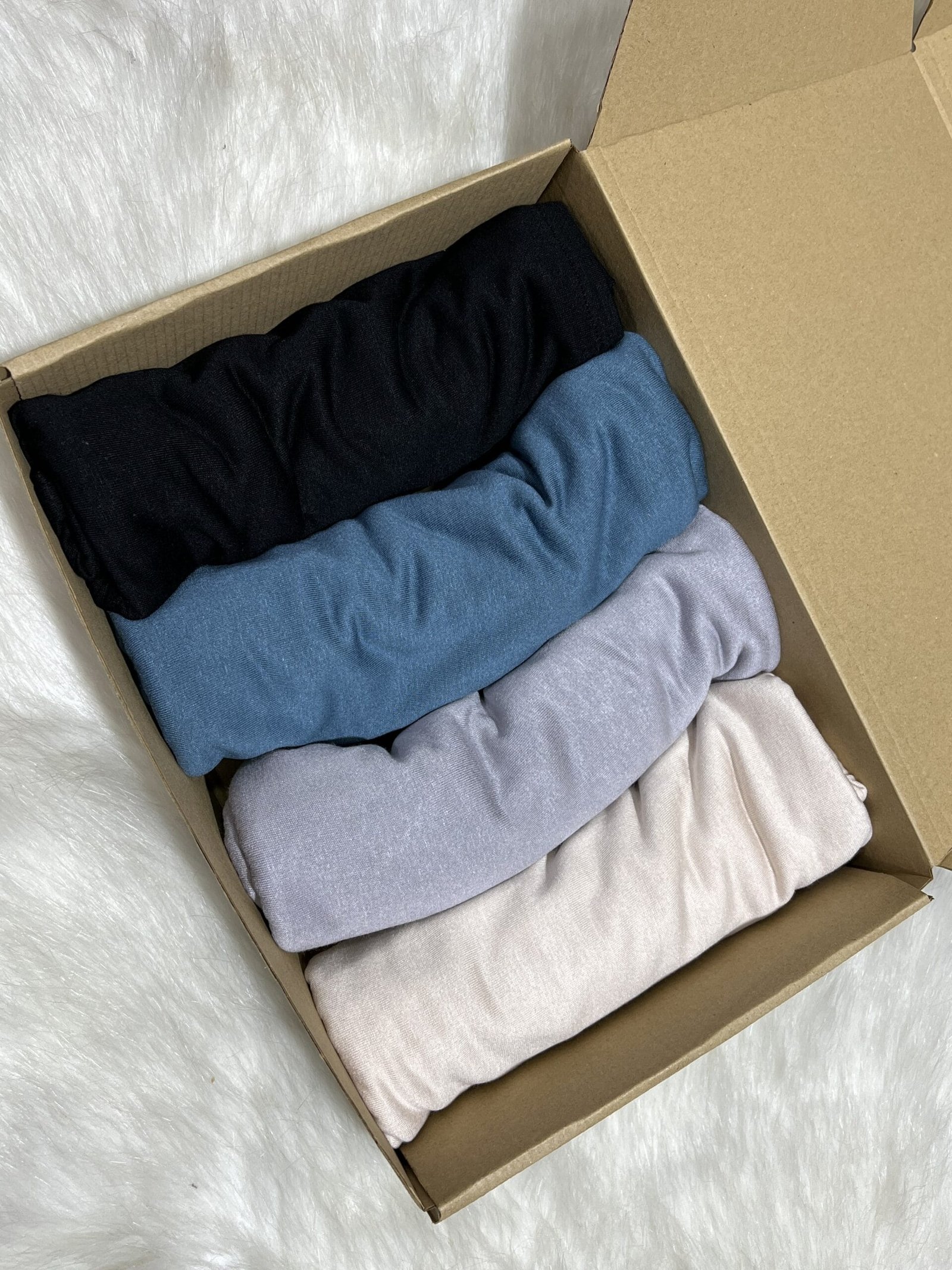 Box foulards crêpe mousseline Box foulards crêpe mousseline