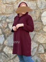 Sweatshirt mi-long