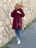 Sweatshirt mi-long