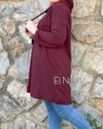 Sweatshirt mi-long