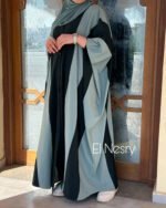 abaya finesse verte