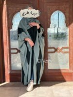 abaya finesse verte