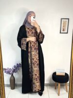 Duo en soie (mauve)