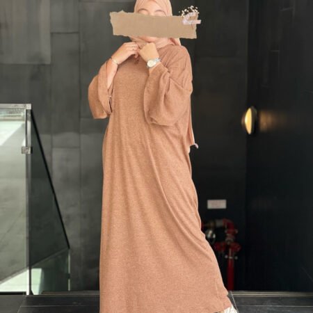 Robe En Laine Maxi