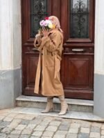 Oversized Coat -Camel Clair-
