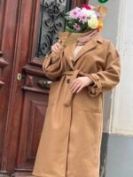 Oversized Coat -Camel Clair-