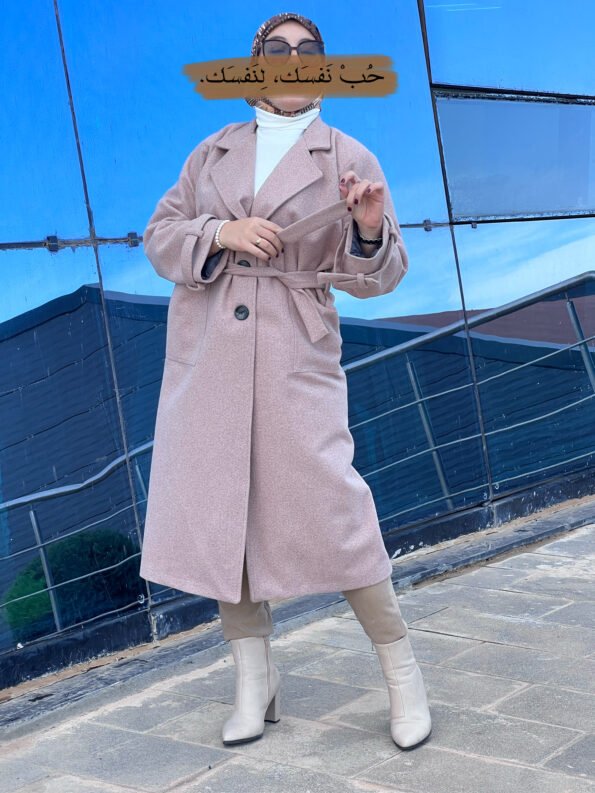 Oversized Coat -Vieux Rose-