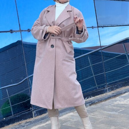 Oversized Coat -Vieux Rose-