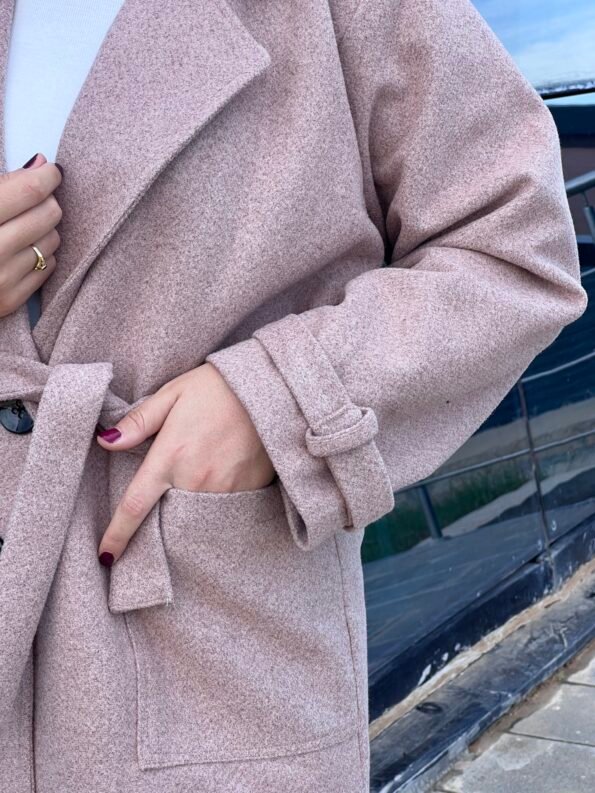 Oversized Coat -Vieux Rose-
