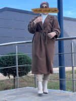 Oversized Coat -Marron-